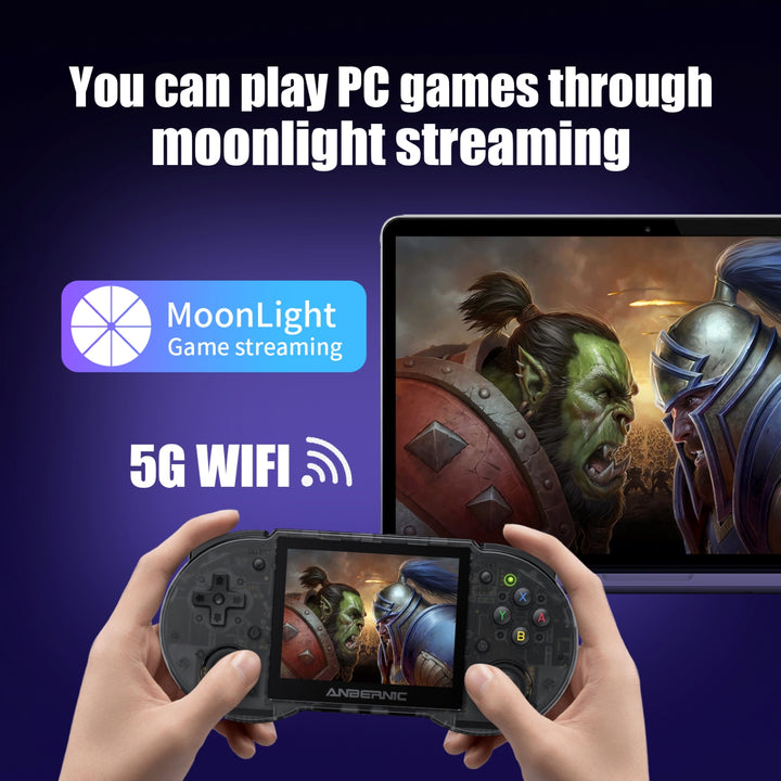 Anbernic RG353P: 5G wifi MoonLight Game streaming