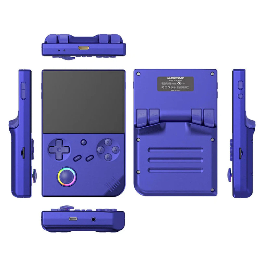 Pocket Games Anbernic RG40XXV in blue