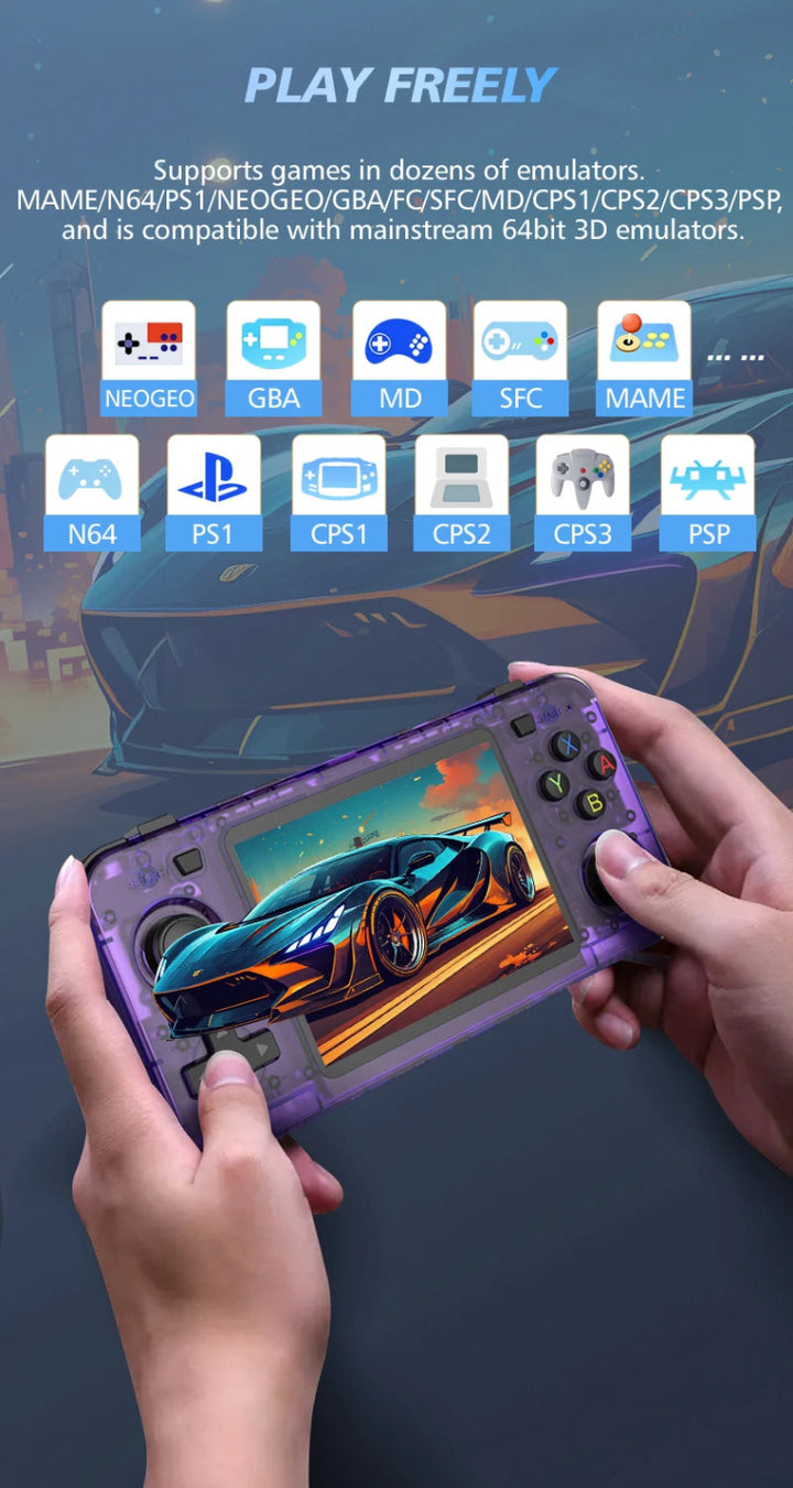 Pocket Games: Game Console R36H emulation