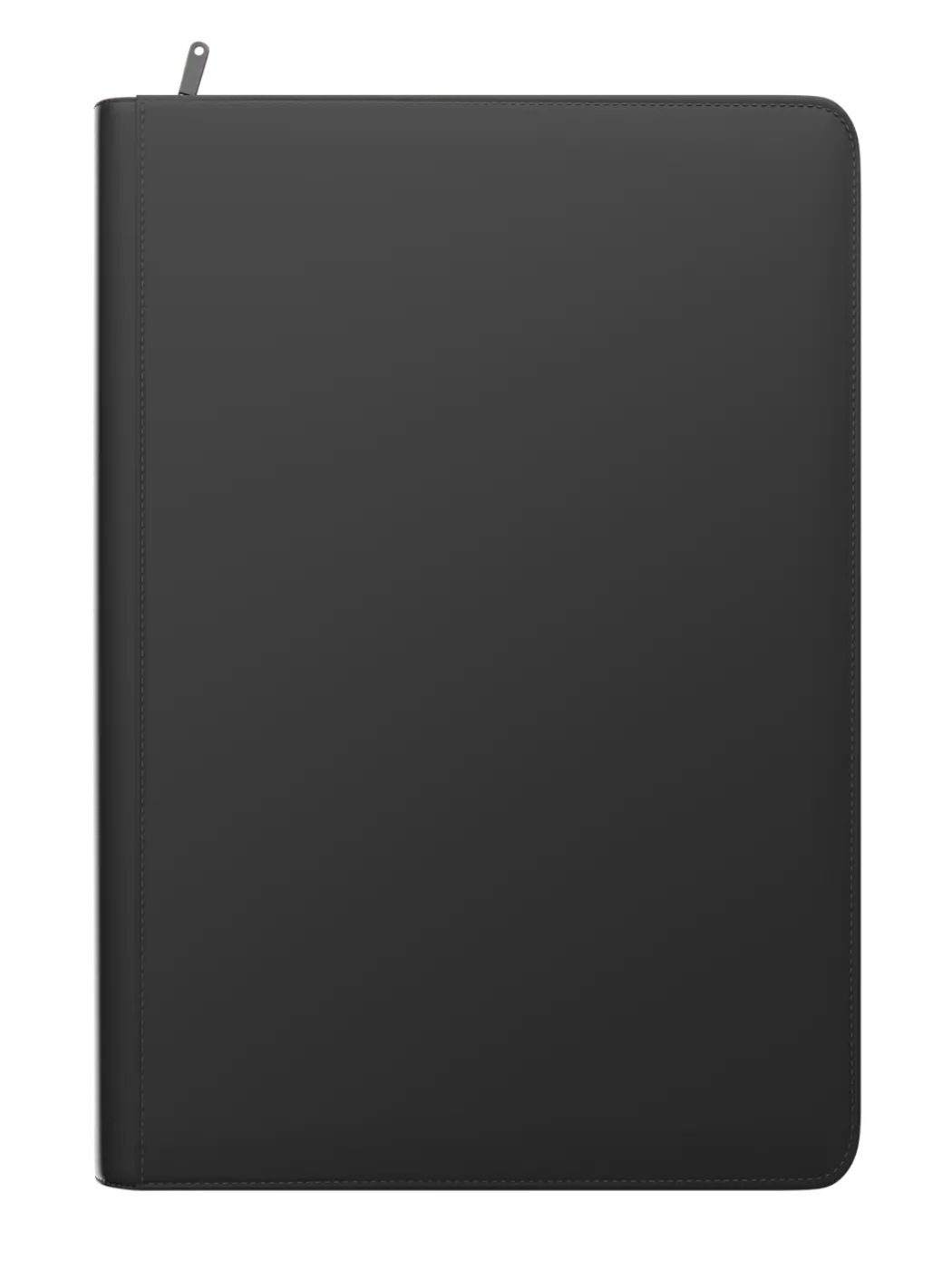 POCKET GAMES - Palms Off Gaming: STEALTH 9 Pocket Zip Trading Card Binder Black TCG Accessories