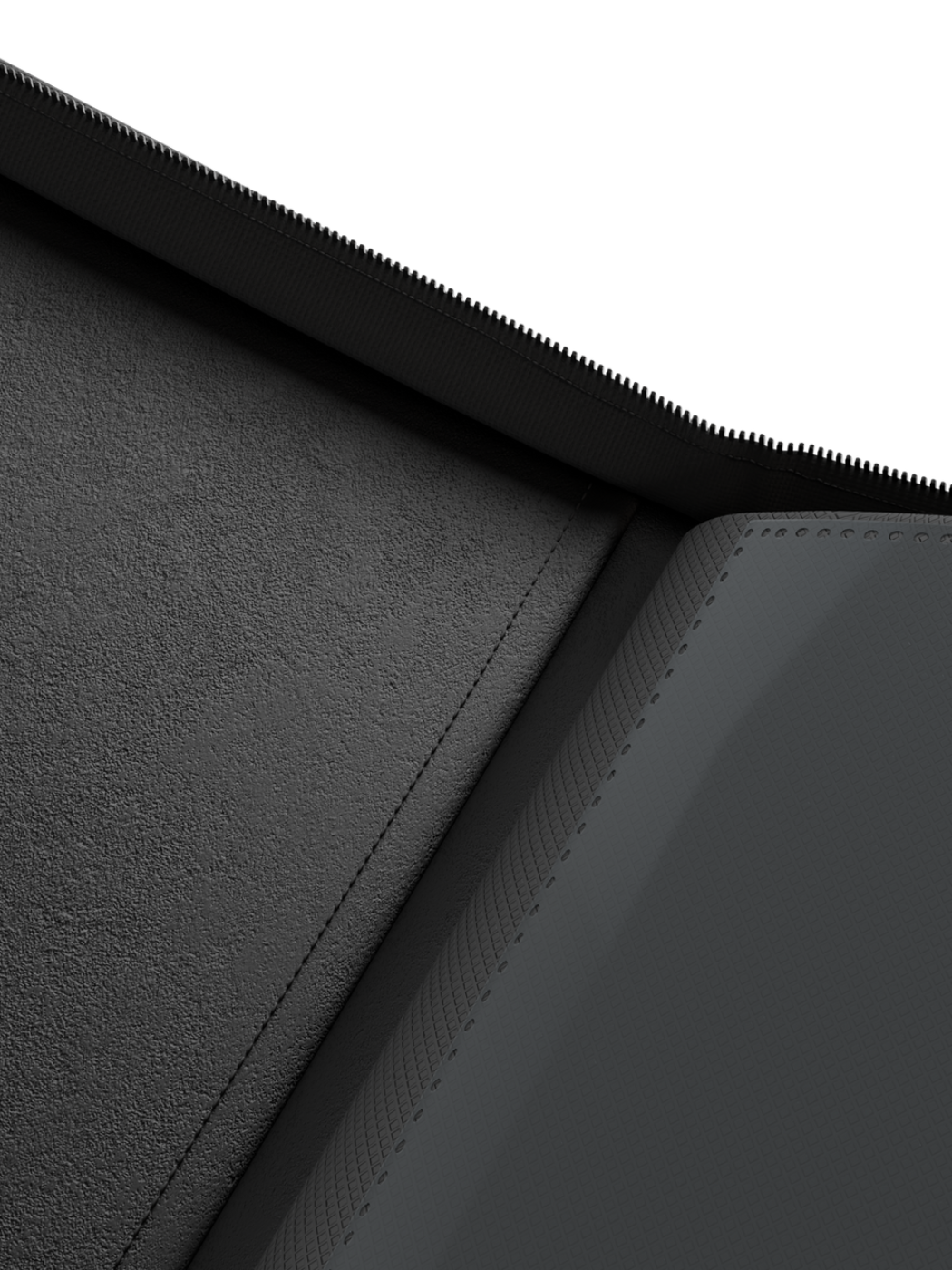 POCKET GAMES - Palms Off Gaming: STEALTH 9 Pocket Zip Trading Card Binder Black TCG Accessories