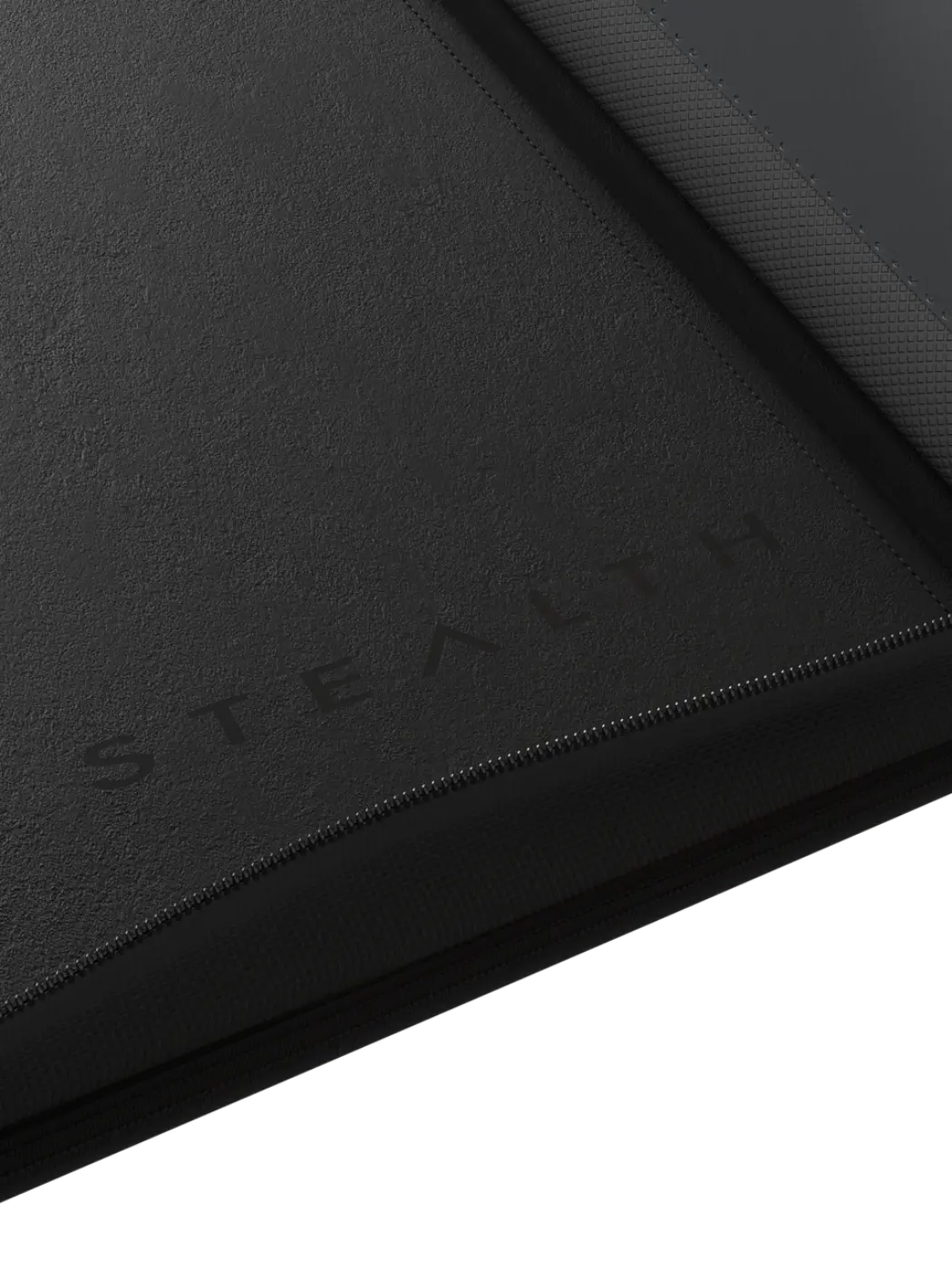 POCKET GAMES - Palms Off Gaming: STEALTH 9 Pocket Zip Trading Card Binder Black TCG Accessories