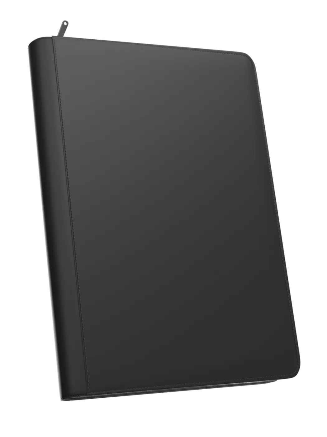 POCKET GAMES - Palms Off Gaming: STEALTH 9 Pocket Zip Trading Card Binder Black TCG Accessories