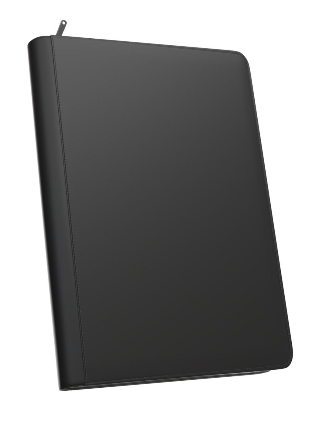 POCKET GAMES - Palms Off Gaming: STEALTH 9 Pocket Zip Trading Card Binder Black TCG Accessories