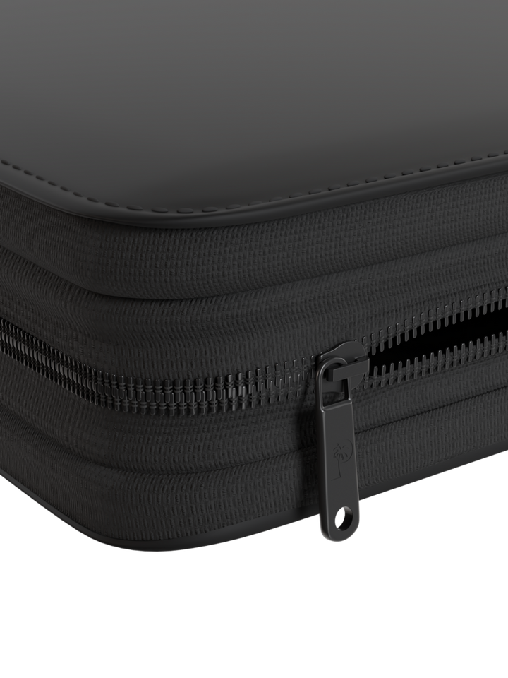 POCKET GAMES - Palms Off Gaming: STEALTH 9 Pocket Zip Trading Card Binder Black TCG Accessories