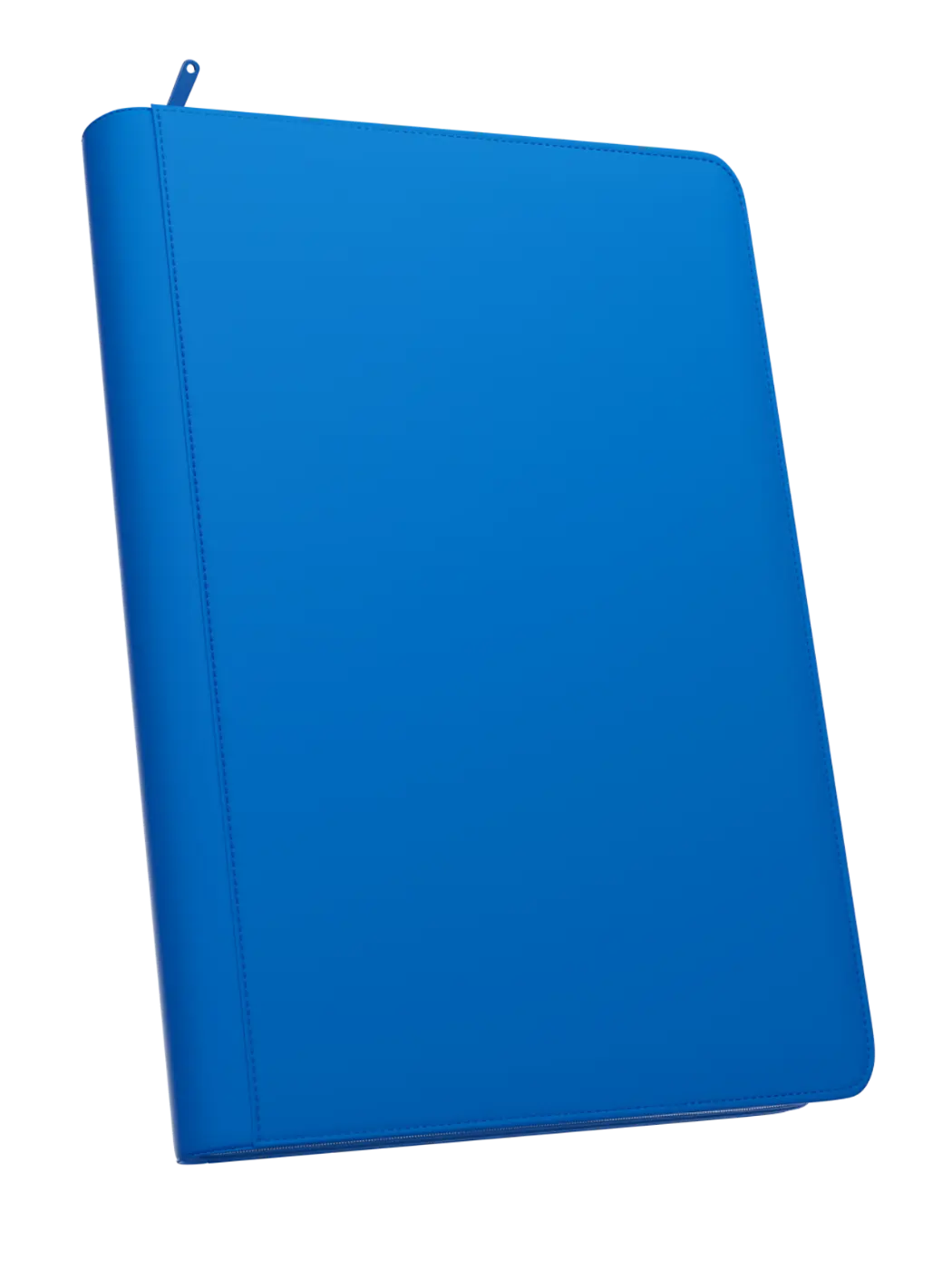 POCKET GAMES - Palms Off Gaming: STEALTH 9 Pocket Zip Trading Card Binder Blue TCG Accessories