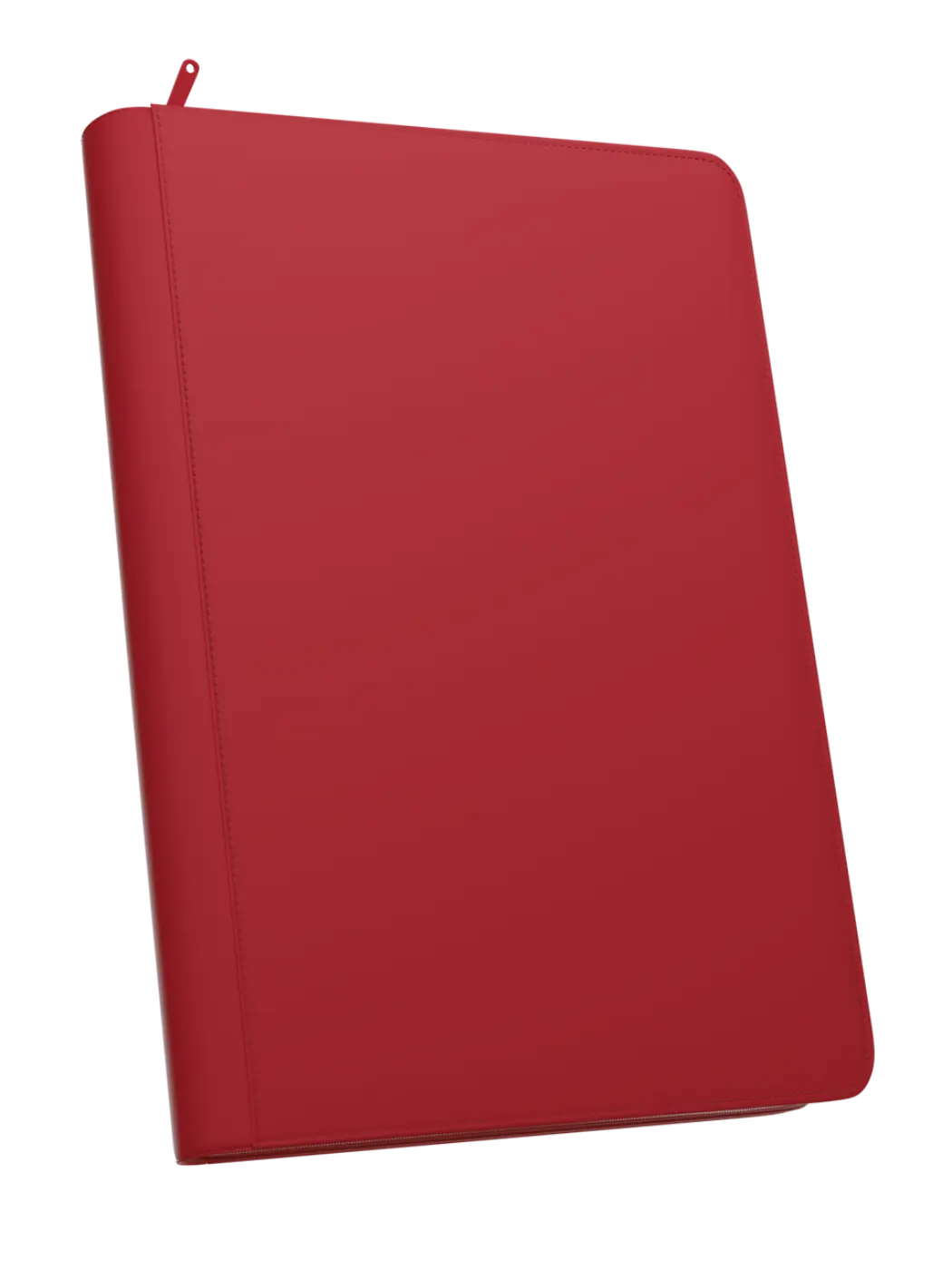 POCKET GAMES - Palms Off Gaming: STEALTH 9 Pocket Zip Trading Card Binder Red TCG Accessories