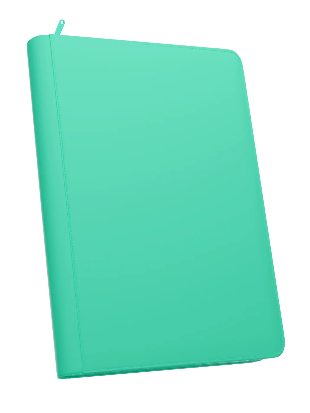 POCKET GAMES - Palms Off Gaming: STEALTH 9 Pocket Zip Trading Card Binder Turquoise TCG Accessories