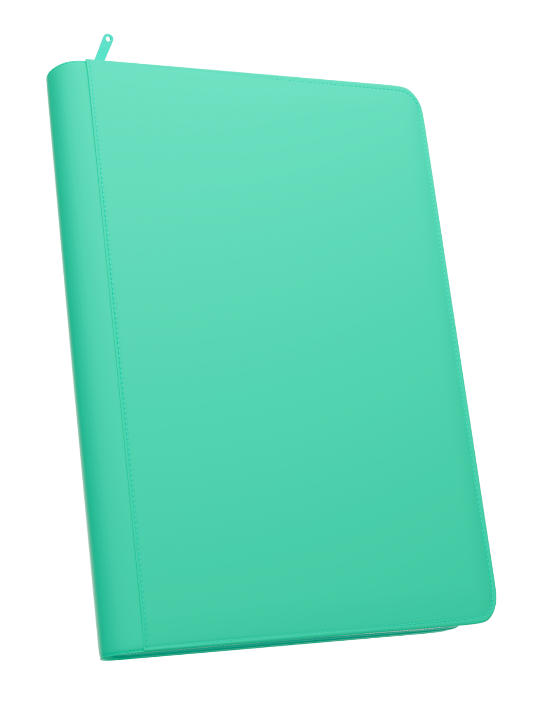 POCKET GAMES - Palms Off Gaming: STEALTH 9 Pocket Zip Trading Card Binder Turquoise TCG Accessories