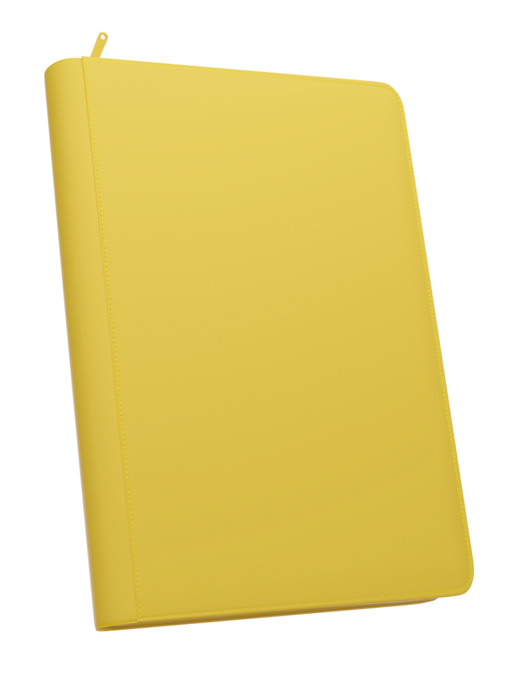 POCKET GAMES - Palms Off Gaming: STEALTH 9 Pocket Zip Trading Card Binder Yellow TCG Accessories