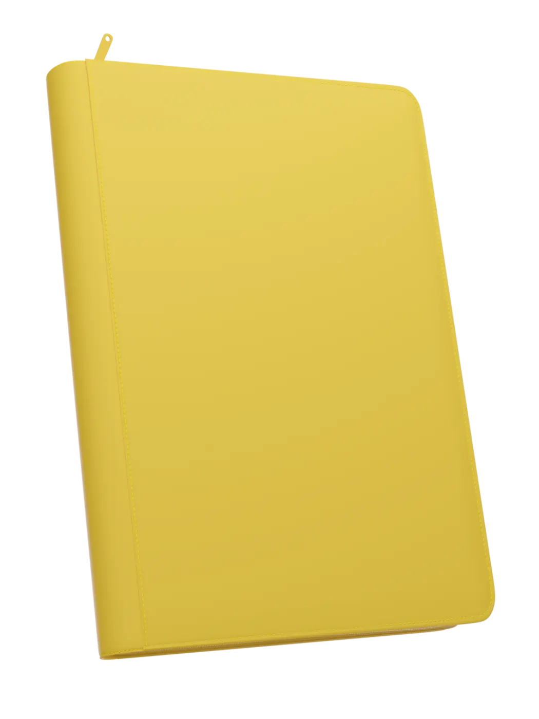 POCKET GAMES - Palms Off Gaming: STEALTH 9 Pocket Zip Trading Card Binder Yellow TCG Accessories