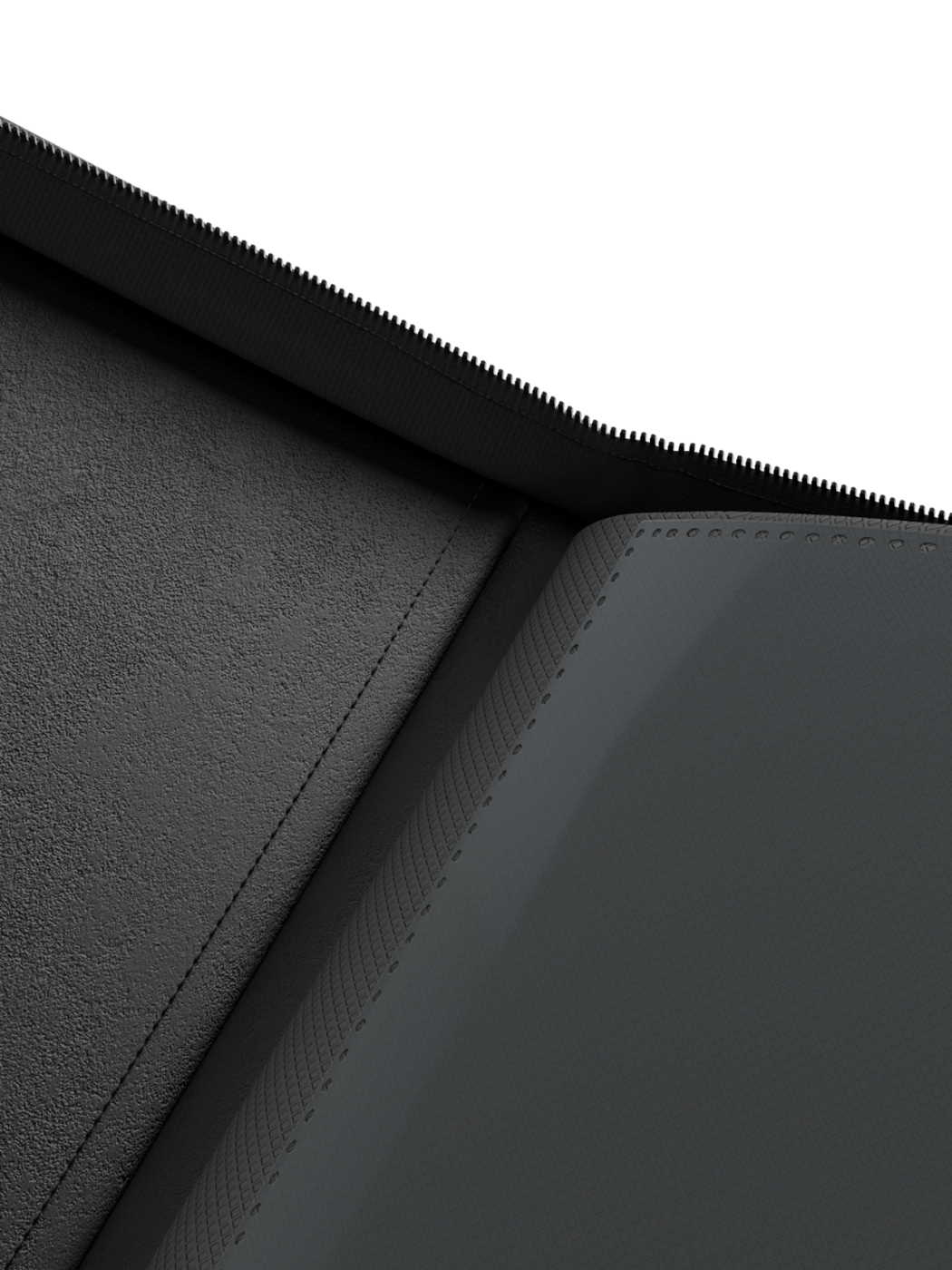POCKET GAMES - Palms Off Gaming: STEALTH 12 Pocket Zip Trading Card Binder Black TCG Accessories