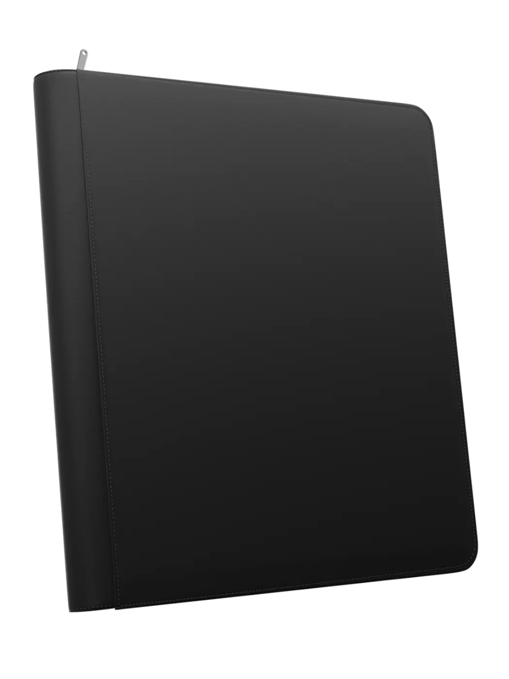 POCKET GAMES - Palms Off Gaming: STEALTH 12 Pocket Zip Trading Card Binder Black TCG Accessories