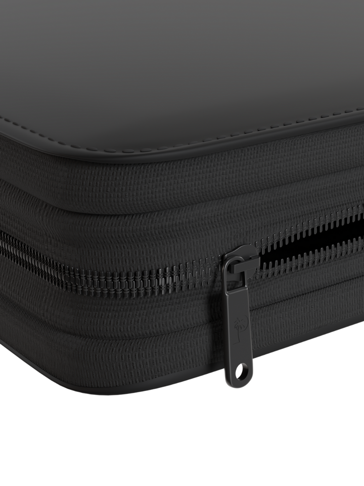 POCKET GAMES - Palms Off Gaming: STEALTH 12 Pocket Zip Trading Card Binder Black TCG Accessories