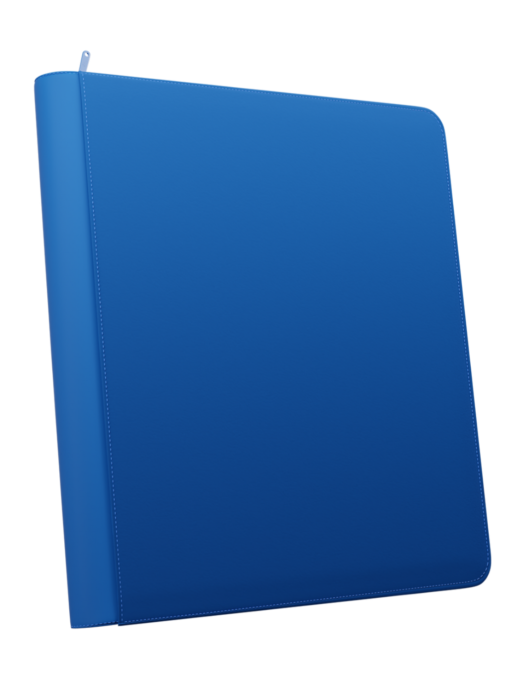 POCKET GAMES - Palms Off Gaming: STEALTH 12 Pocket Zip Trading Card Binder Blue TCG Accessories