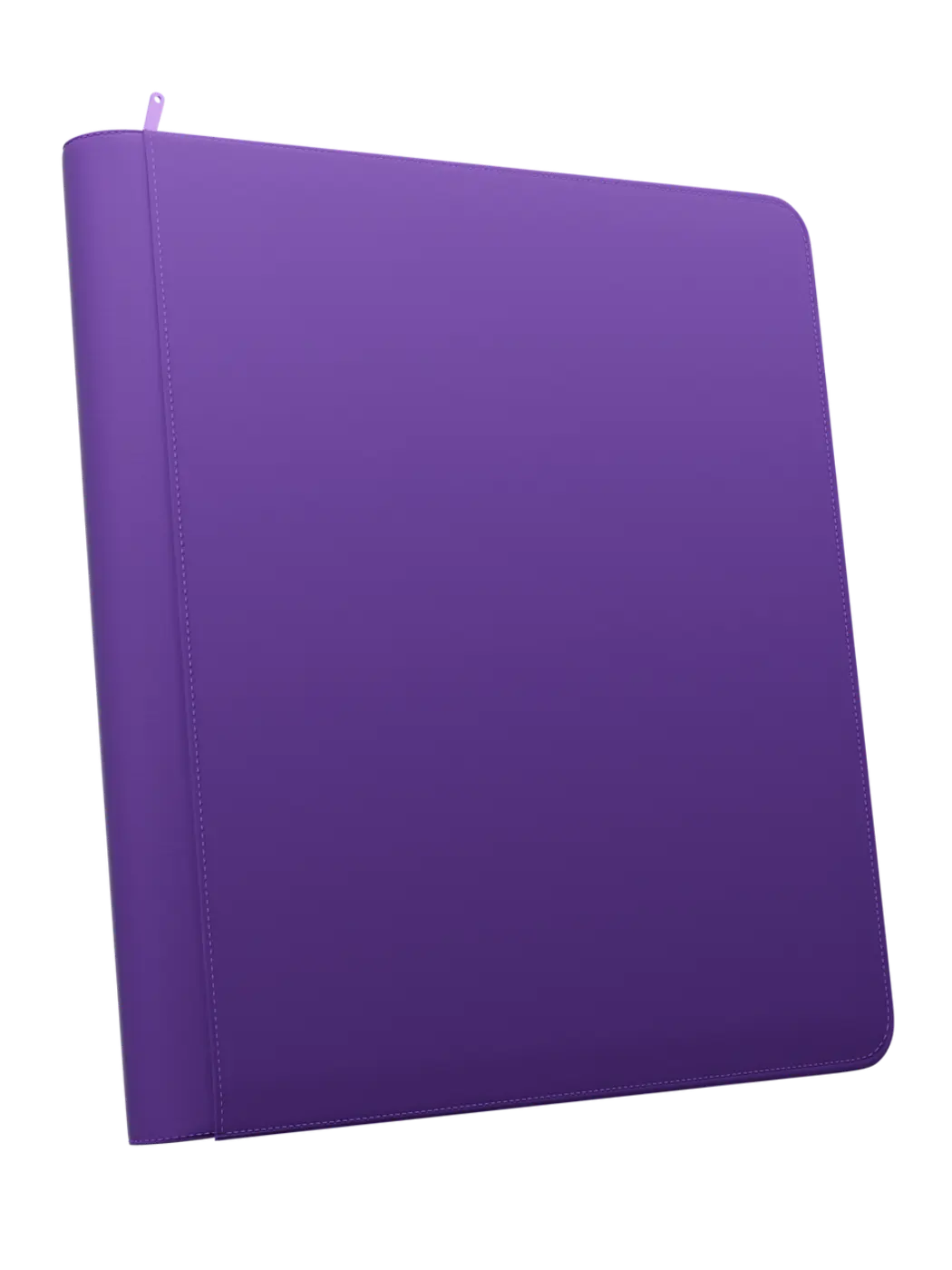 POCKET GAMES - Palms Off Gaming: STEALTH 12 Pocket Zip Trading Card Binder Purple TCG Accessories