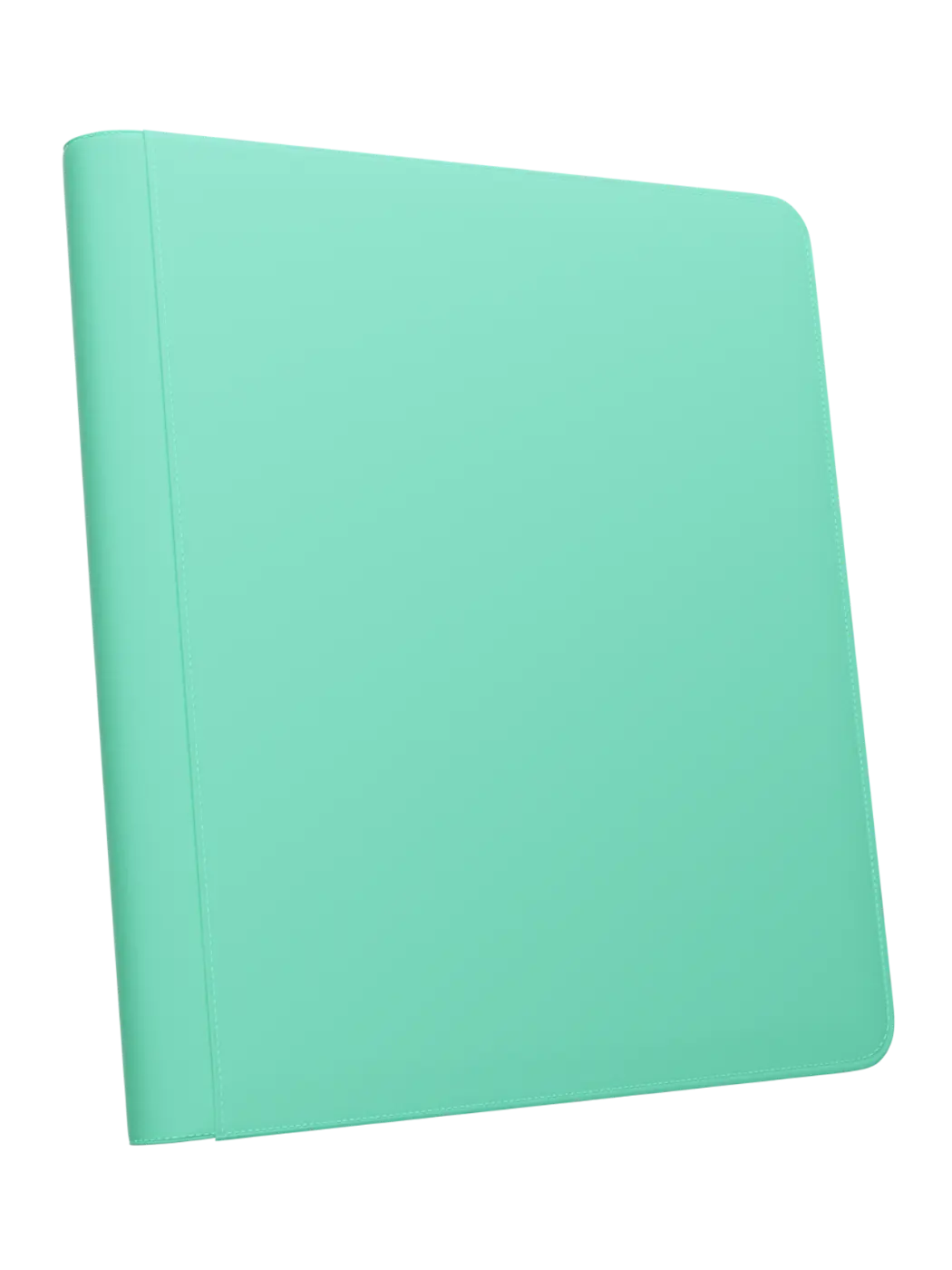 POCKET GAMES - Palms Off Gaming: STEALTH 12 Pocket Zip Trading Card Binder Turquoise TCG Accessories