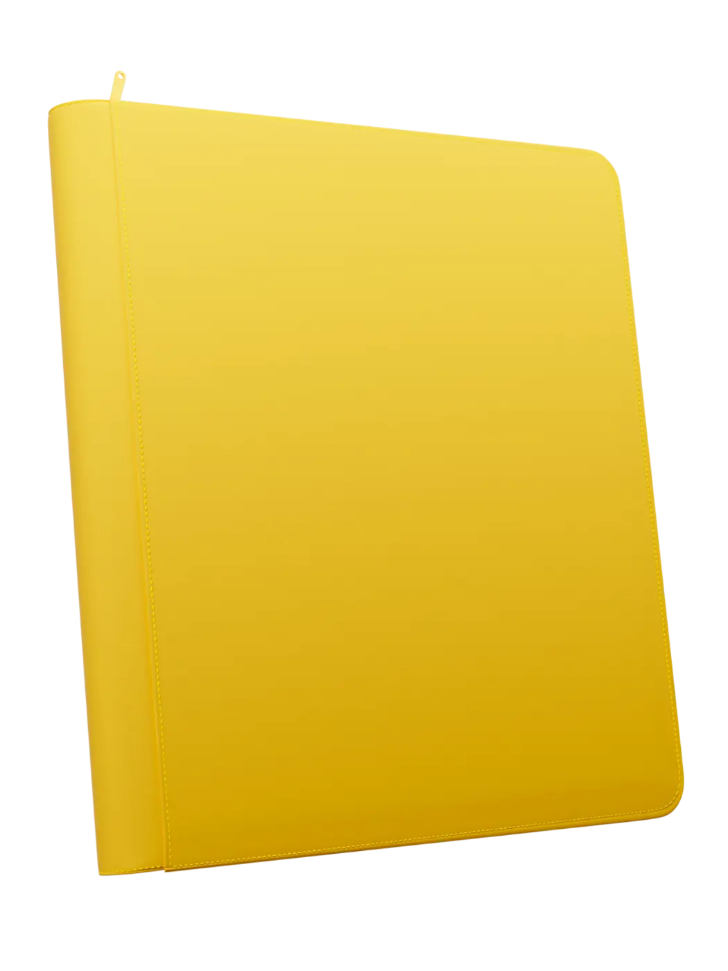 POCKET GAMES - Palms Off Gaming: STEALTH 12 Pocket Zip Trading Card Binder Yellow TCG Accessories