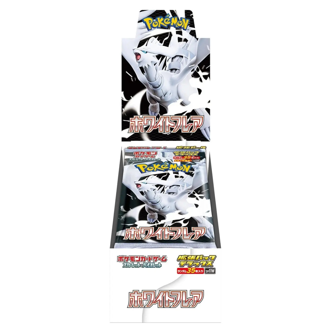 POCKET GAMES - Pokémon TCG: White Flare Deluxe (SV11W-DX) Booster Box & Booster Pack Box Pokémon Jap