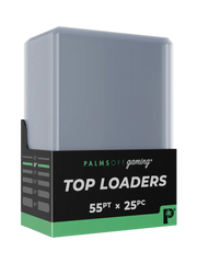 Palms Off Gaming – Top Loaders (55pt, 25 Pack) - POCKET GAMES 