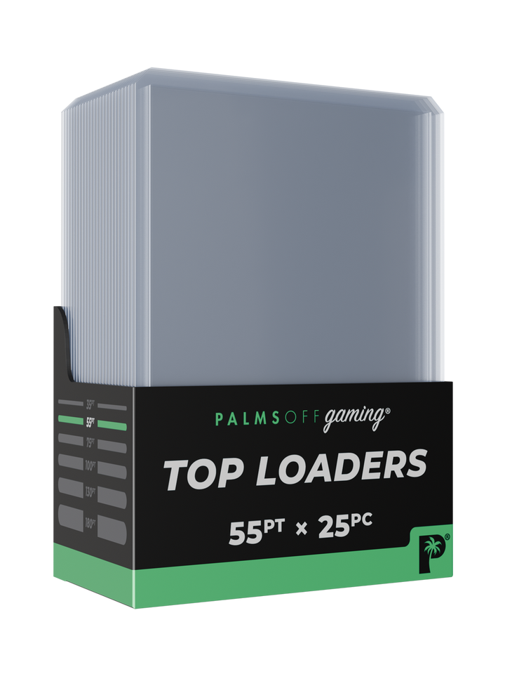 Palms Off Gaming – Top Loaders (55pt, 25 Pack)