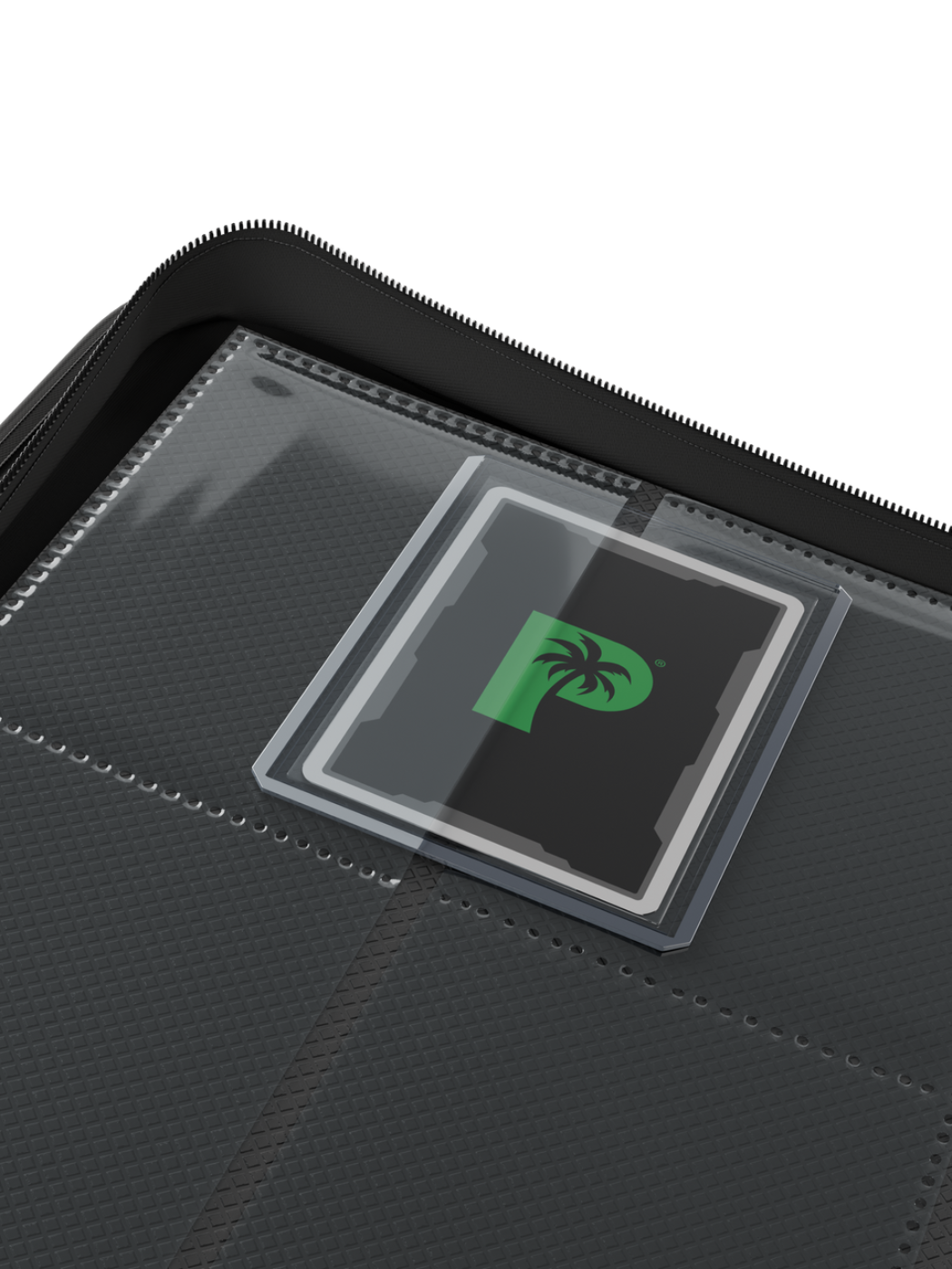 POCKET GAMES - Palms Off Gaming: Collector’s Series 9 Pocket Top Loader Zip Trading Card Binder Black TCG Accessories