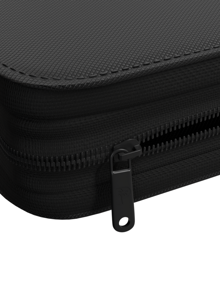 POCKET GAMES - Palms Off Gaming: Collector’s Series 9 Pocket Top Loader Zip Trading Card Binder Black TCG Accessories