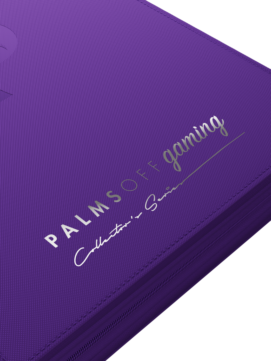 POCKET GAMES - Palms Off Gaming: Collector’s Series 9 Pocket Top Loader Zip Trading Card Binder Black TCG Accessories