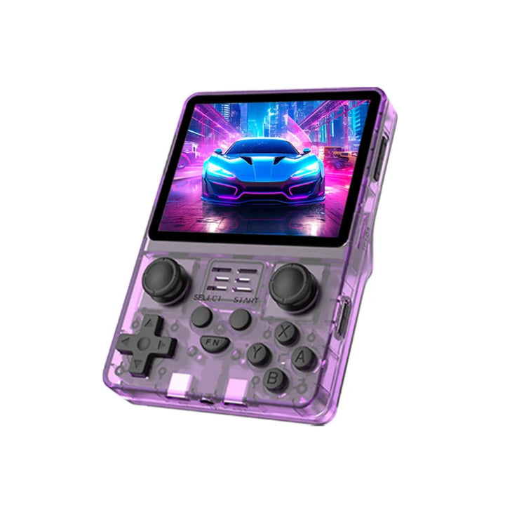 Pocket Games Powkiddy RGB20S transparent purple