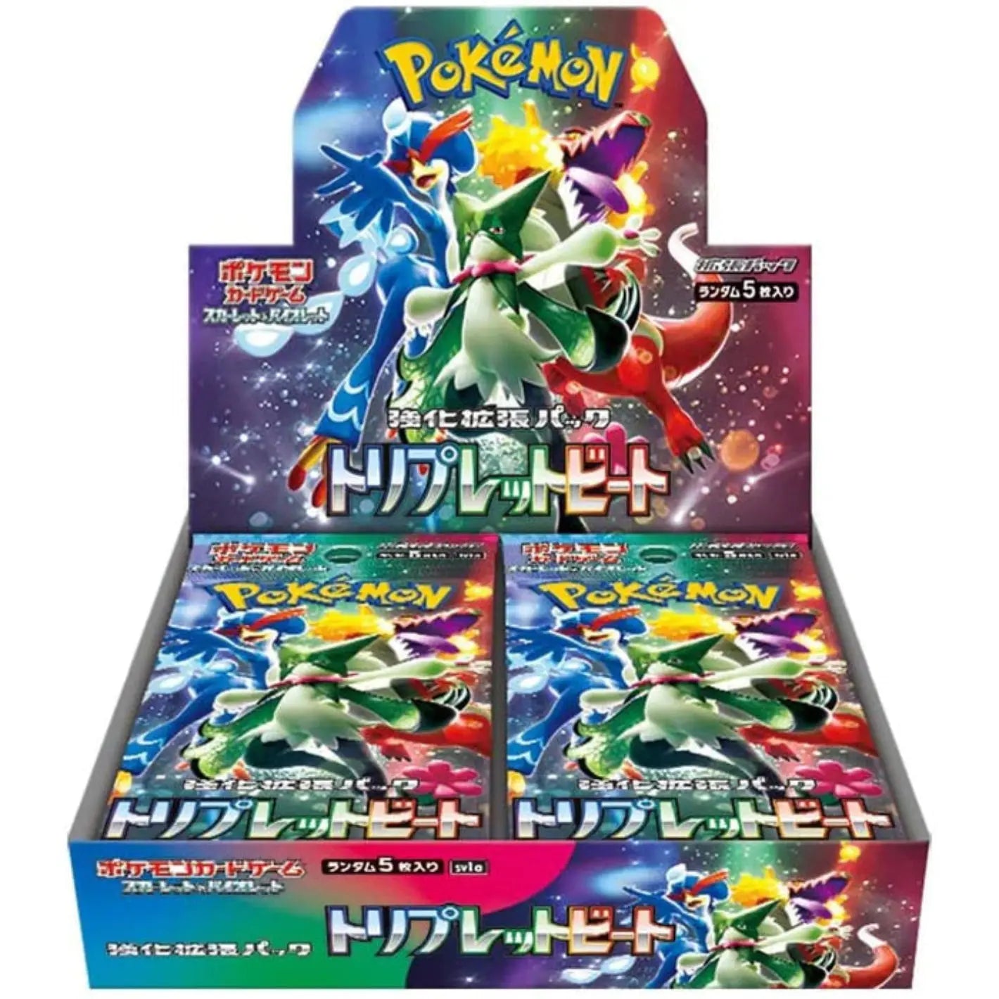 POCKET GAMES - Pokémon Triplet Beat (SV1A) Booster pack Pokémon Jap