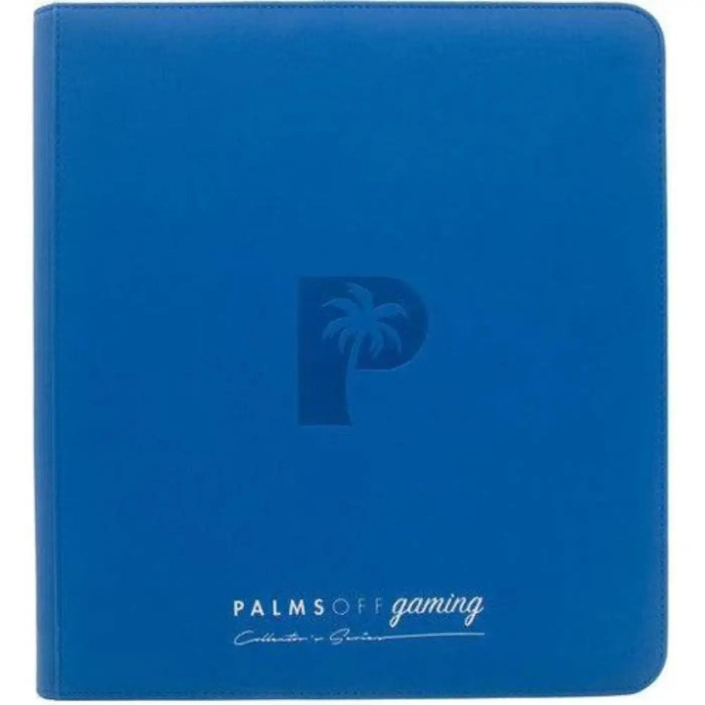 POCKET GAMES - Palms Off Gaming: Collector’s Series 12 Pocket Zip Trading Card Binder Black TCG Accessories