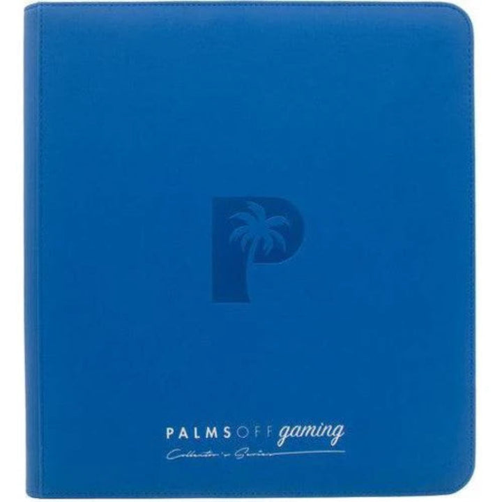 POCKET GAMES - Palms Off Gaming: Collector’s Series 12 Pocket Zip Trading Card Binder Black TCG Accessories