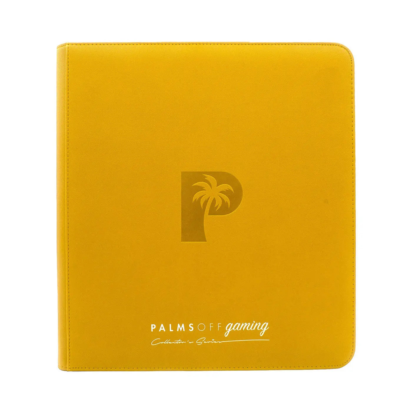 POCKET GAMES - Palms Off Gaming: Collector’s Series 12 Pocket Zip Trading Card Binder Black TCG Accessories