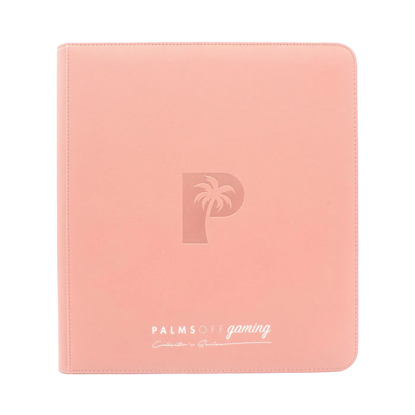 POCKET GAMES - Palms Off Gaming: Collector’s Series 12 Pocket Zip Trading Card Binder Black TCG Accessories