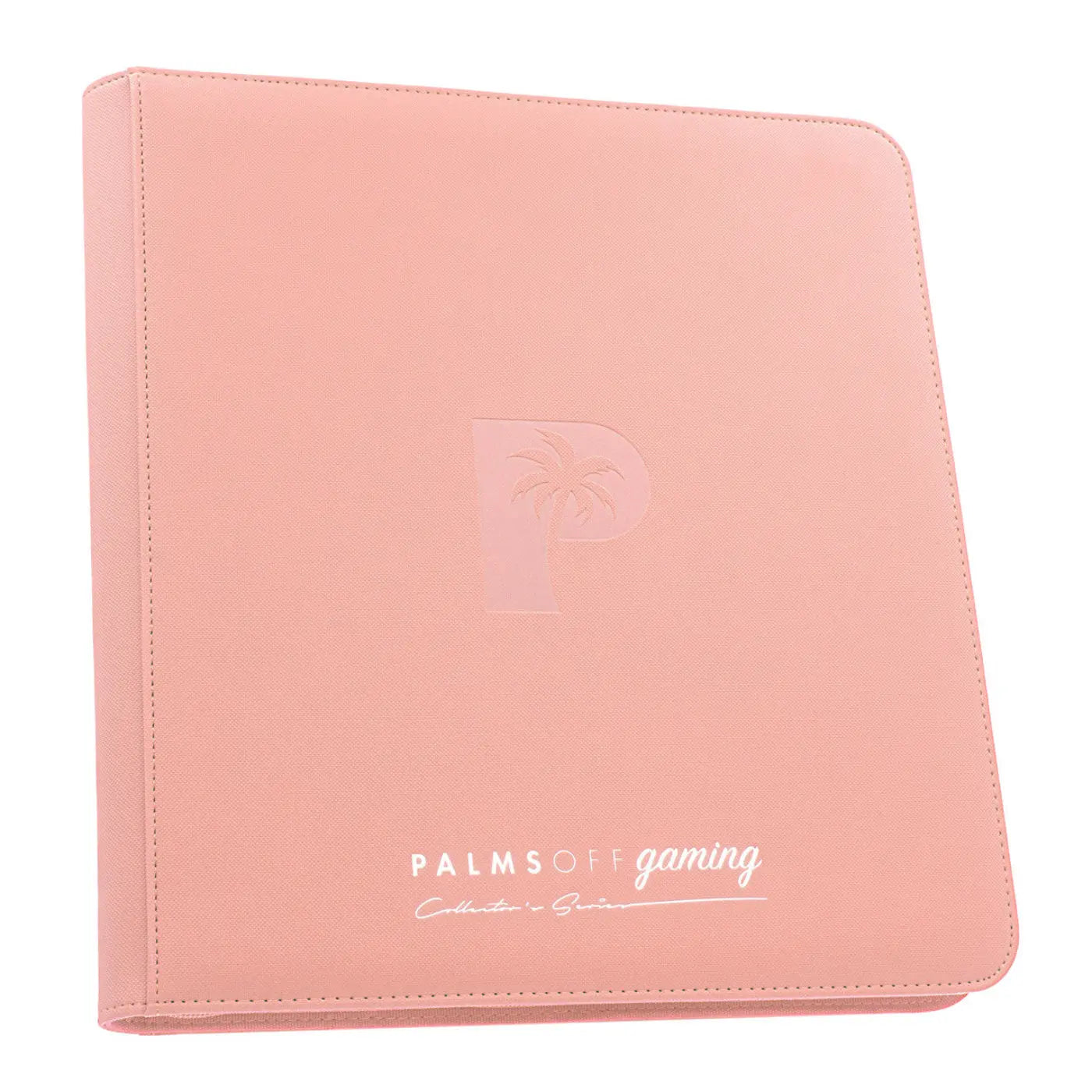 POCKET GAMES - Palms Off Gaming: Collector’s Series 12 Pocket Zip Trading Card Binder Pink TCG Accessories