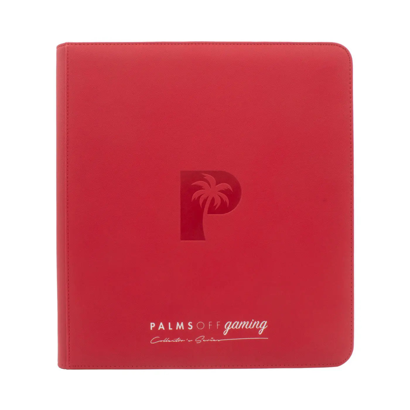 POCKET GAMES - Palms Off Gaming: Collector’s Series 12 Pocket Zip Trading Card Binder Black TCG Accessories