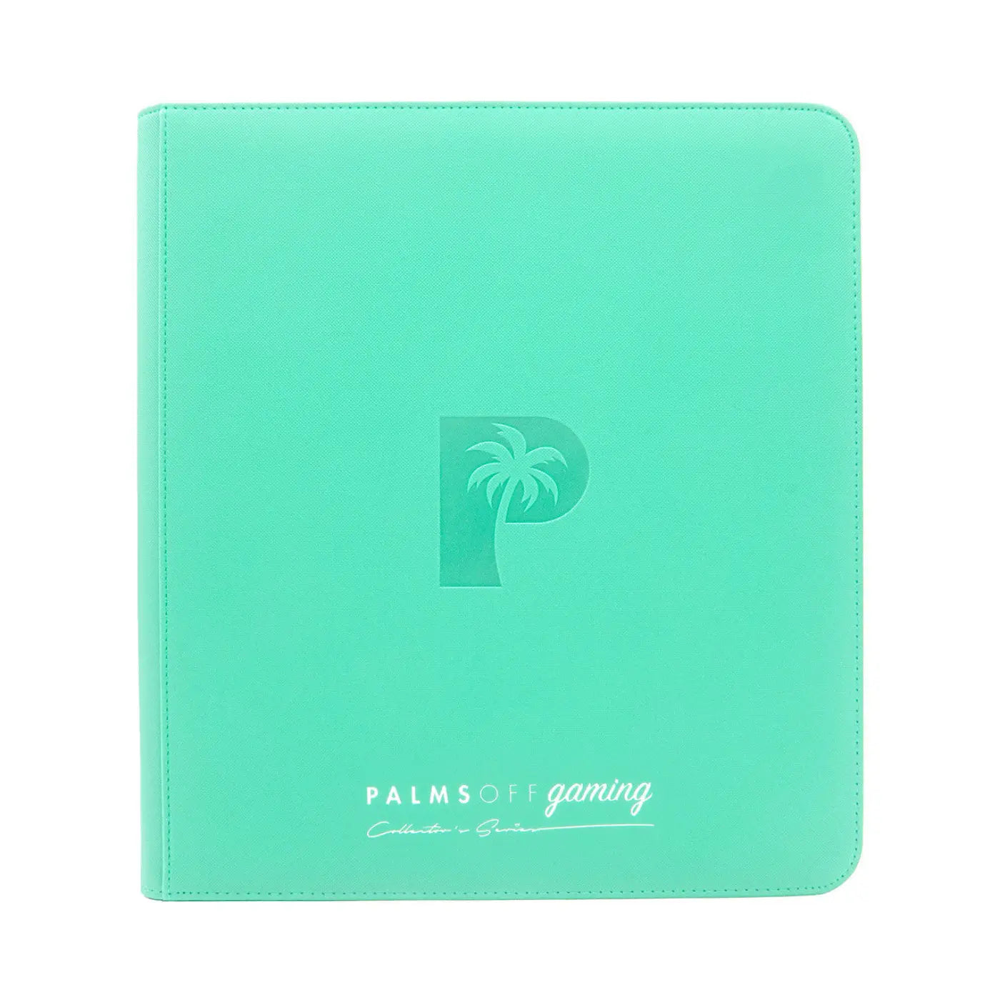 POCKET GAMES - Palms Off Gaming: Collector’s Series 12 Pocket Zip Trading Card Binder Black TCG Accessories