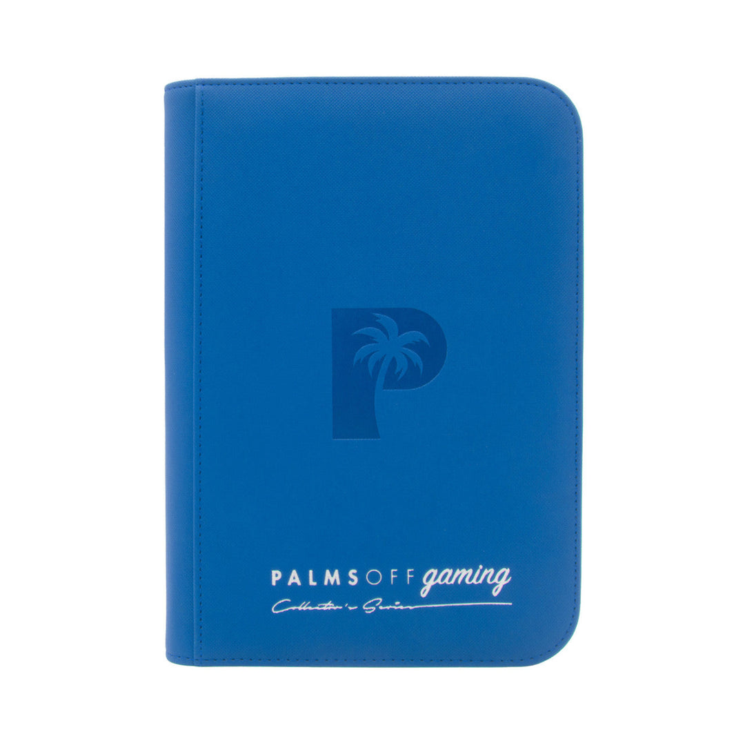 POCKET GAMES - Palms Off Gaming: Collector’s Series 4 Pocket Zip Trading Card Binder Black TCG Accessories