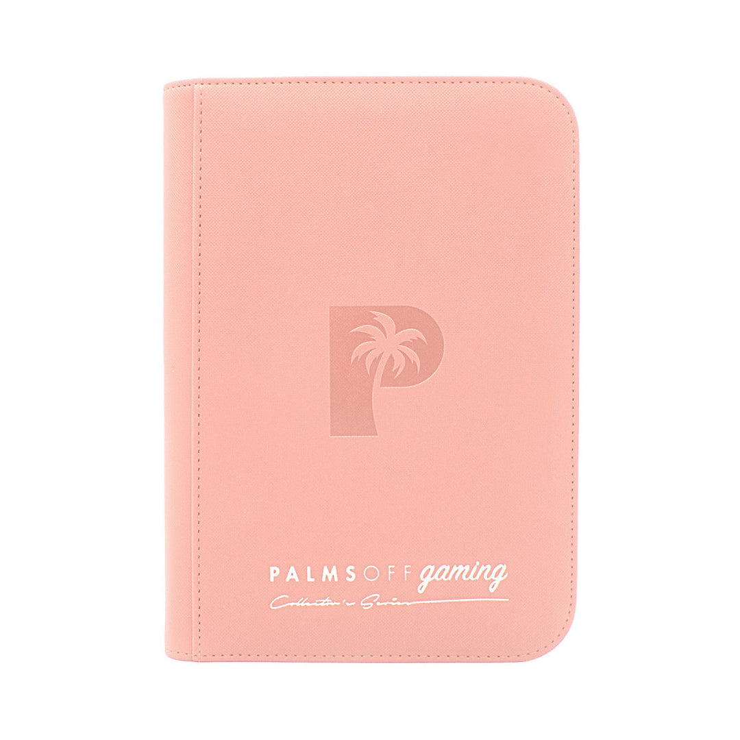POCKET GAMES - Palms Off Gaming: Collector’s Series 4 Pocket Zip Trading Card Binder Black TCG Accessories