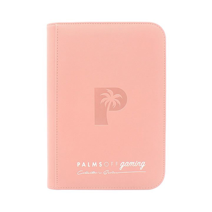 POCKET GAMES - Palms Off Gaming: Collector’s Series 4 Pocket Zip Trading Card Binder Black TCG Accessories