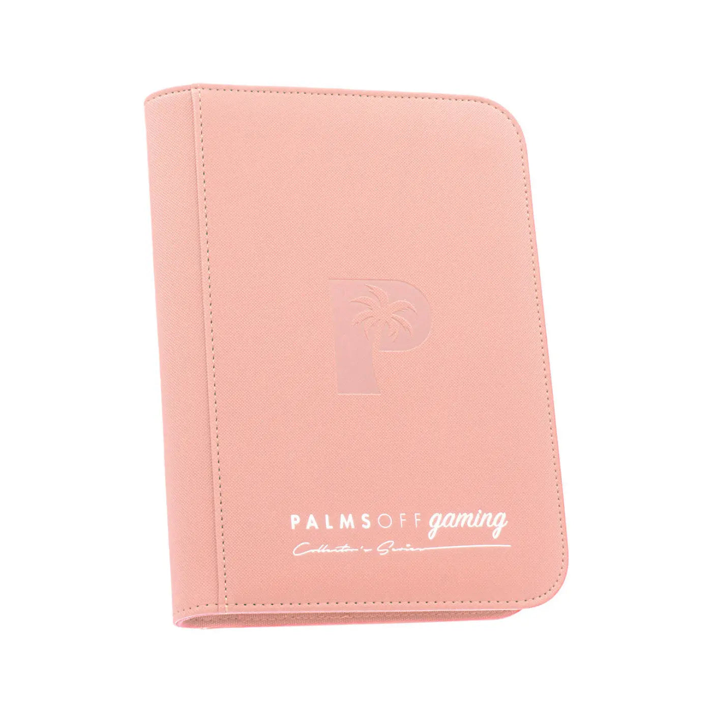 POCKET GAMES - Palms Off Gaming: Collector’s Series 4 Pocket Zip Trading Card Binder Pink TCG Accessories