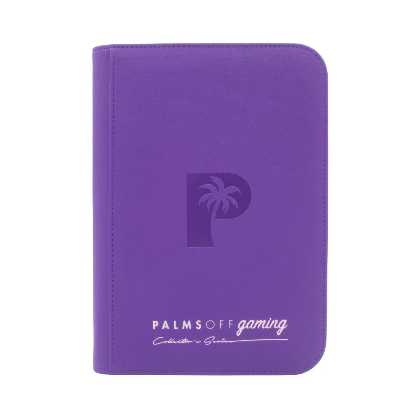 POCKET GAMES - Palms Off Gaming: Collector’s Series 4 Pocket Zip Trading Card Binder Black TCG Accessories
