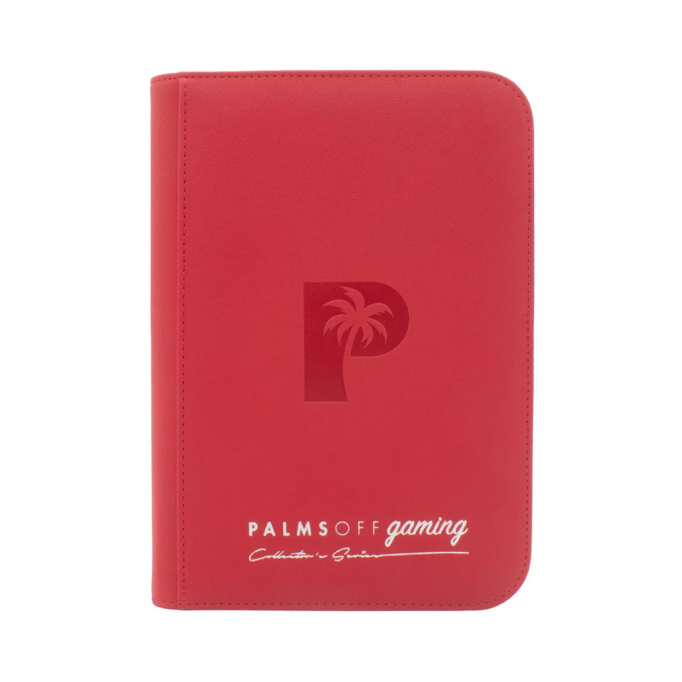 POCKET GAMES - Palms Off Gaming: Collector’s Series 4 Pocket Zip Trading Card Binder Black TCG Accessories