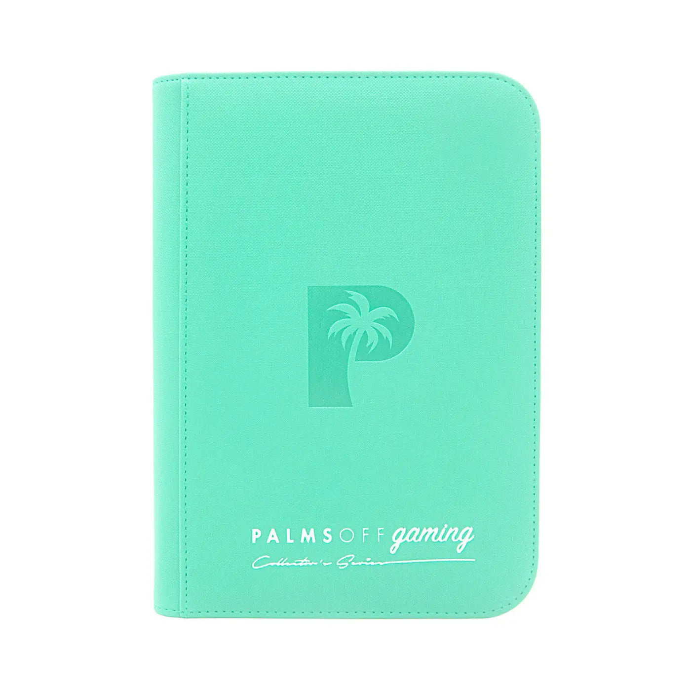 POCKET GAMES - Palms Off Gaming: Collector’s Series 4 Pocket Zip Trading Card Binder Black TCG Accessories