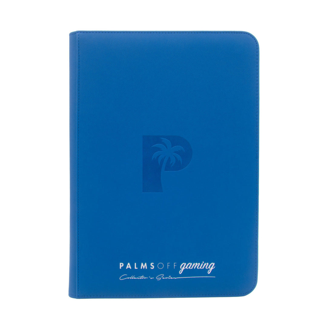 POCKET GAMES - Palms Off Gaming: Collector’s Series 9 Pocket Zip Trading Card Binder Black TCG Accessories