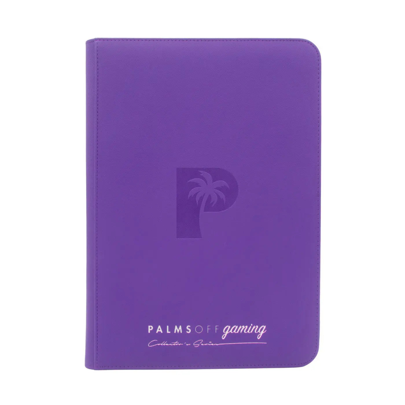 POCKET GAMES - Palms Off Gaming: Collector’s Series 9 Pocket Zip Trading Card Binder Black TCG Accessories