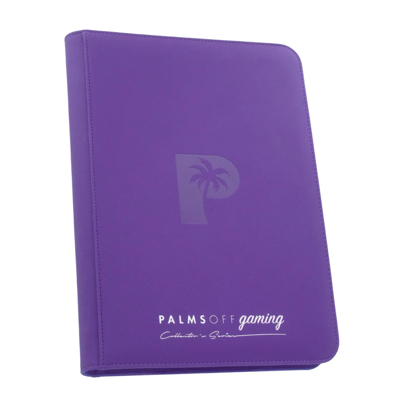 POCKET GAMES - Palms Off Gaming: Collector’s Series 9 Pocket Zip Trading Card Binder Purple TCG Accessories