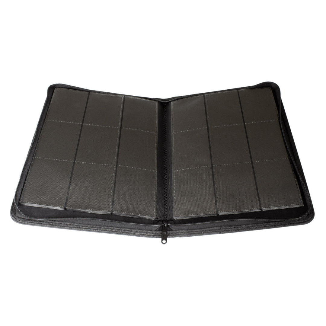 POCKET GAMES - Palms Off Gaming: Collector’s Series 9 Pocket Zip Trading Card Binder Black TCG Accessories