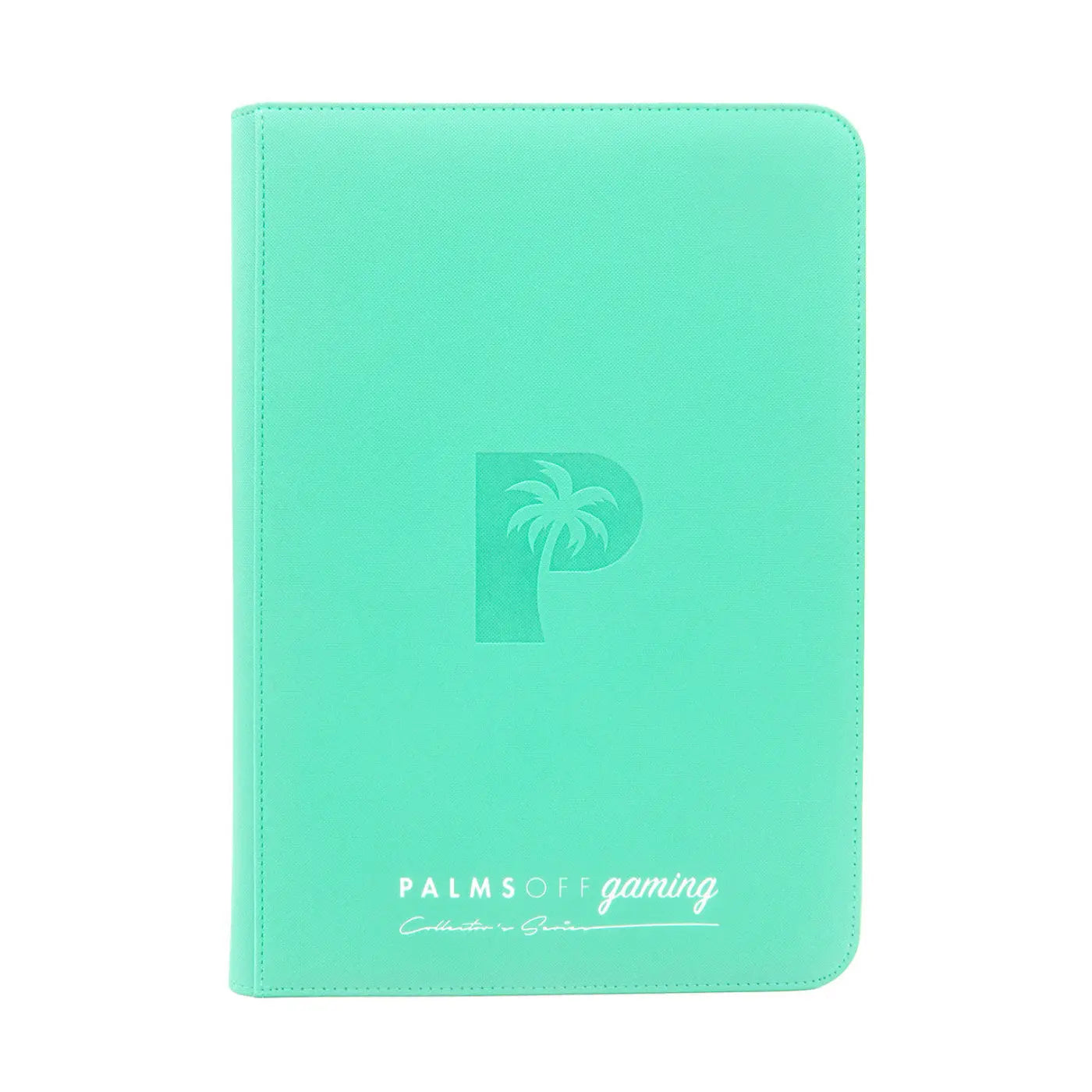 POCKET GAMES - Palms Off Gaming: Collector’s Series 9 Pocket Zip Trading Card Binder Black TCG Accessories