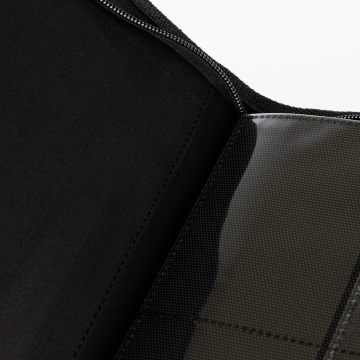 POCKET GAMES - Palms Off Gaming: Collector’s Series 4 Pocket Zip Trading Card Binder Black TCG Accessories